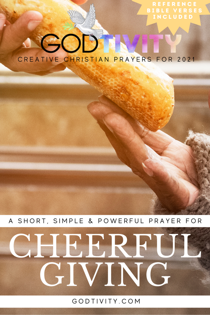 A Prayer For Cheerful Giving