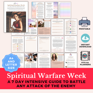 Spiritual warfare a 7 day prayer and praise prescription